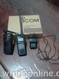 Radio Icom IC-A24 – Financiado