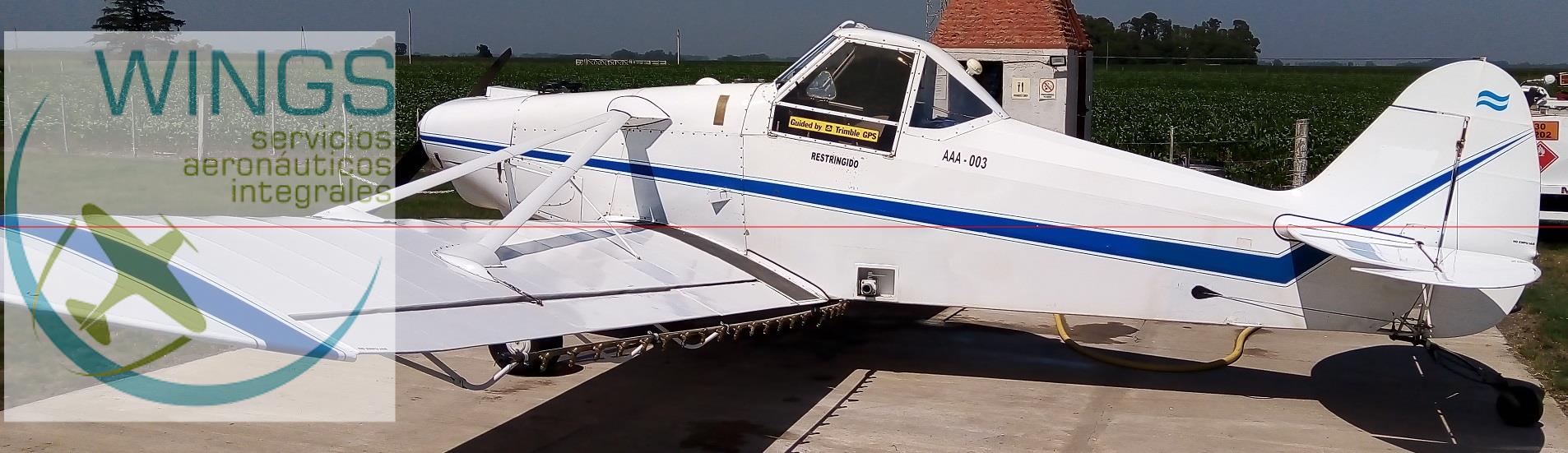 Piper PA-25-150, CON 180 HP Pawnee – VENDIDO