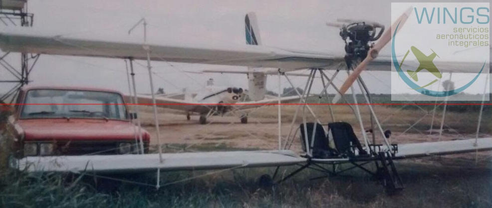 Fuselaje de ULM Biplano