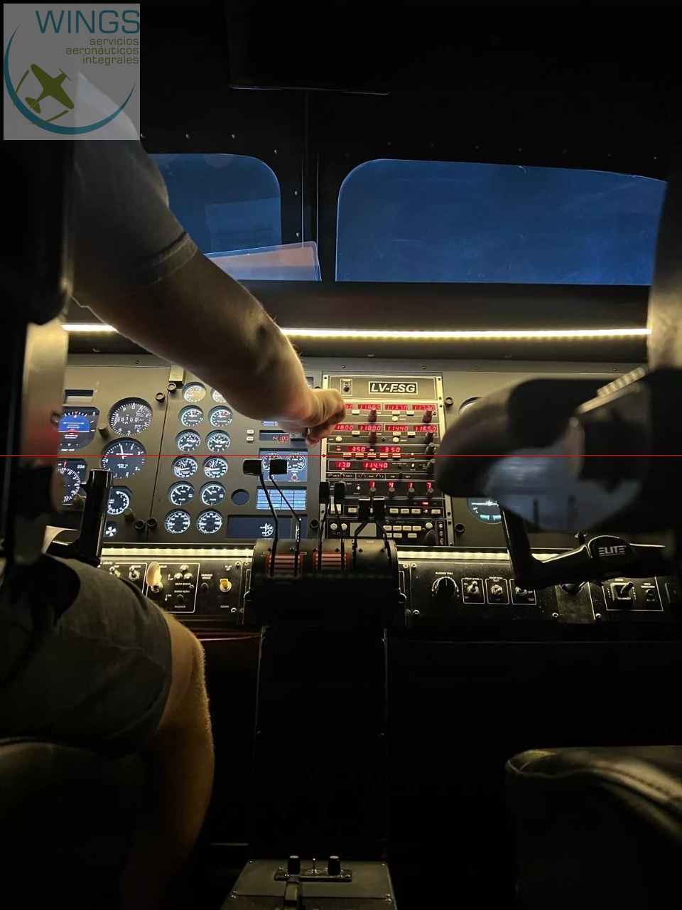 Simulador de vuelo