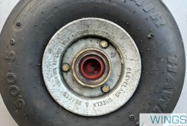 Neumático Air Hawk 5.00×5, con llanta y cámara