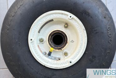 Neumático Air Hawk 6.00×6, con llanta y cámara