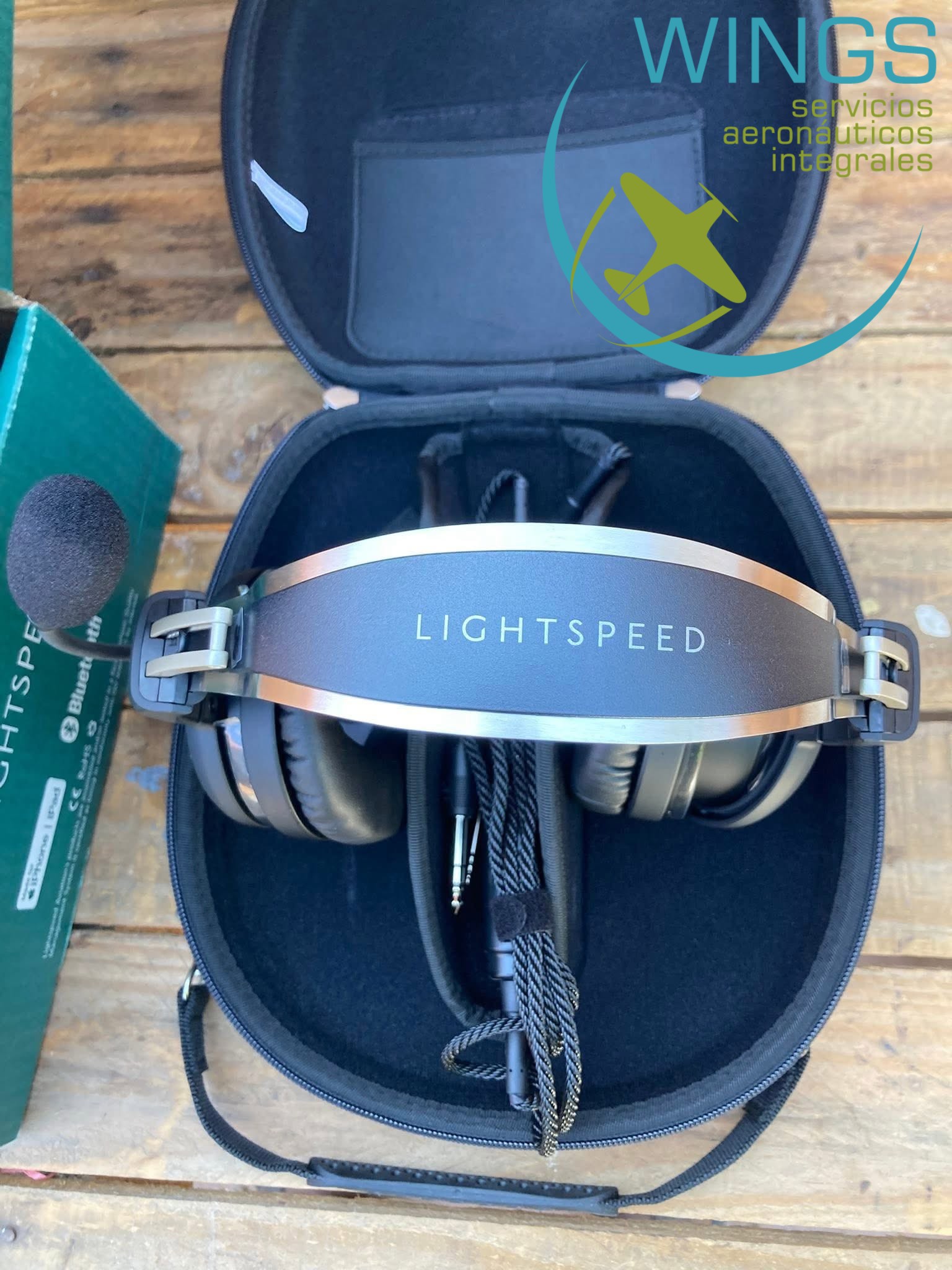 Privado: Lightspeed Zulu 4 Aviation Headset (New)