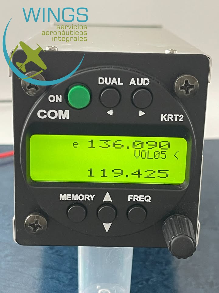 Transceptor de comunicación VHF KRT-2