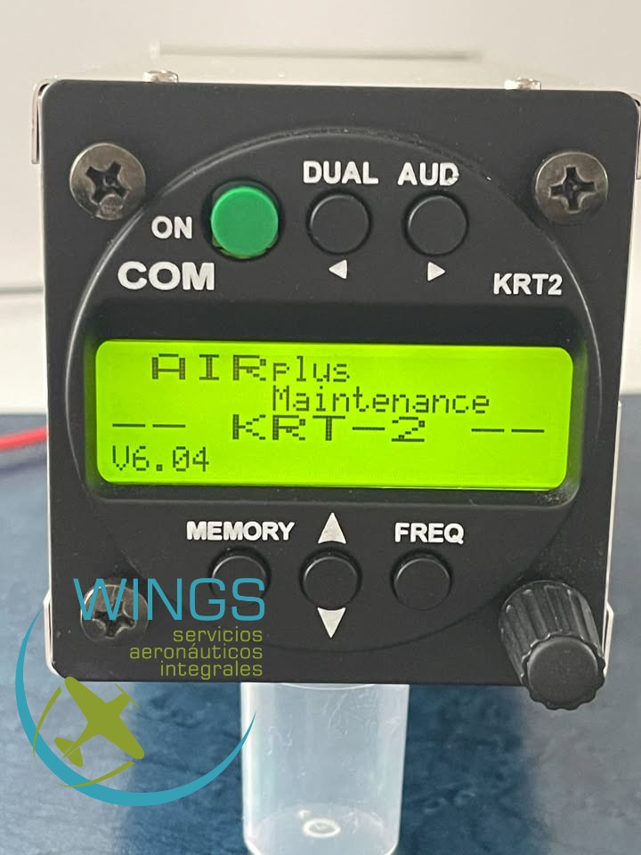 Transceptor de comunicación VHF KRT-2